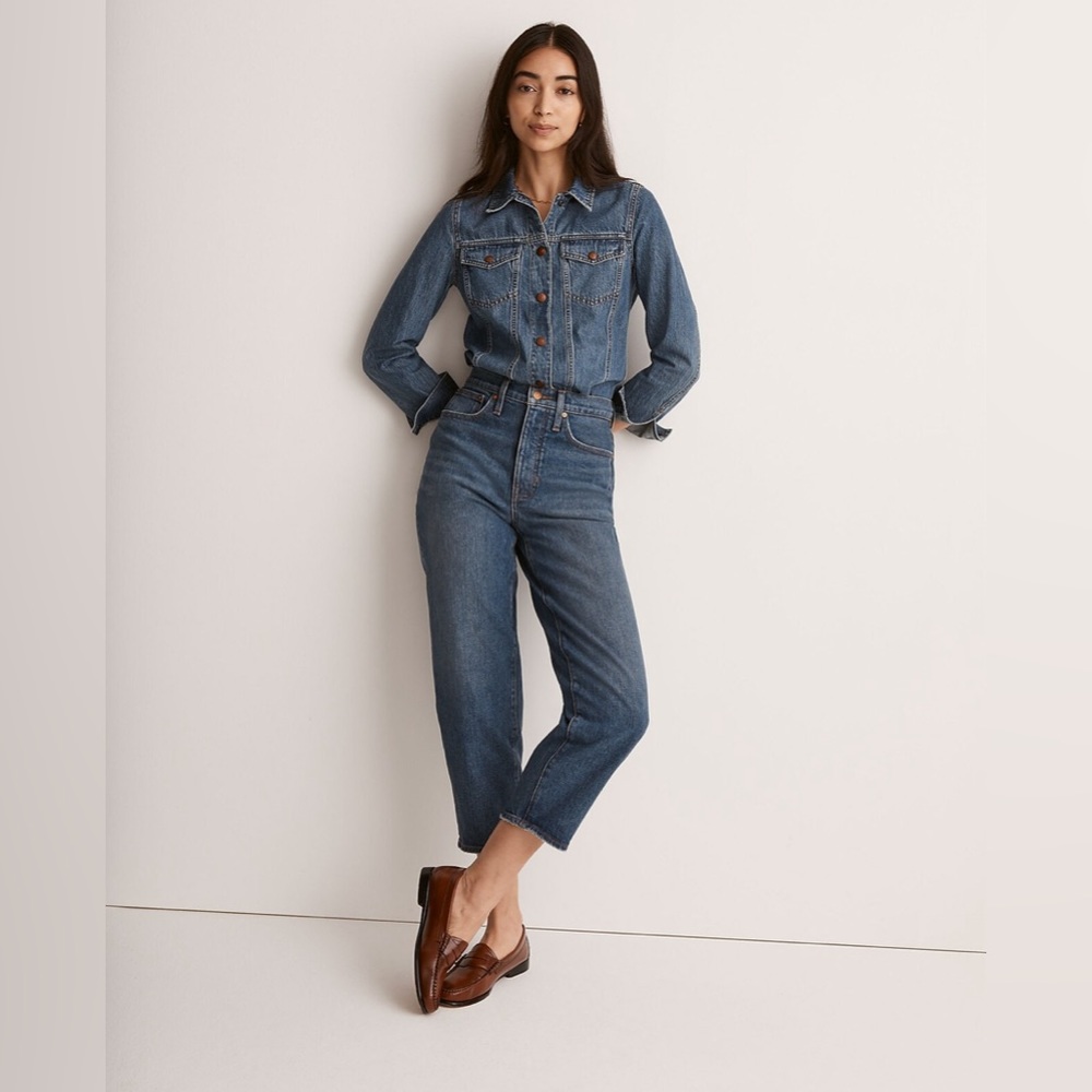 Madewell Tall Balloon Jeans in Ellisboro Wash
